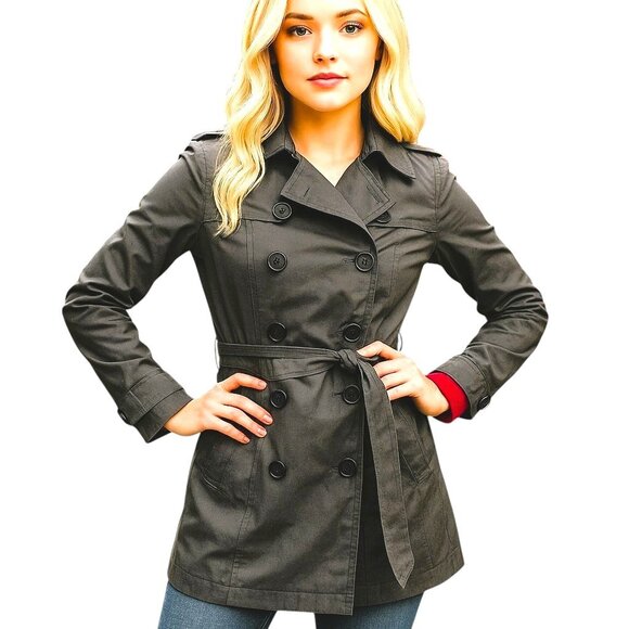 Free People Trench Coat Size 2 - Picture 3 of 8
